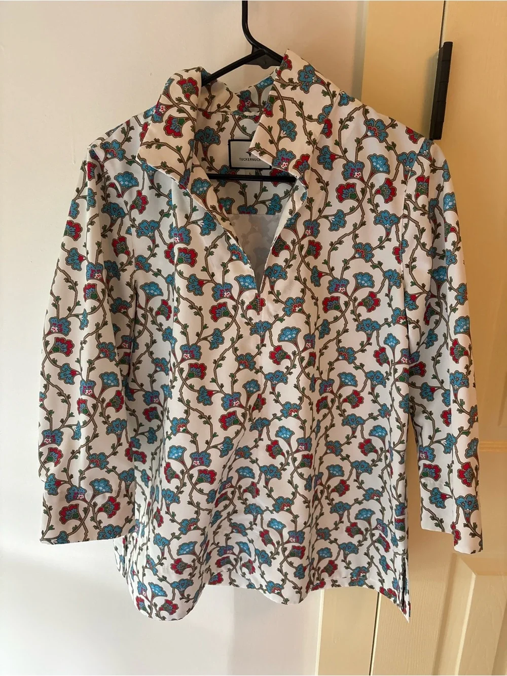 Tuckernuck Margot top in Summer Vines